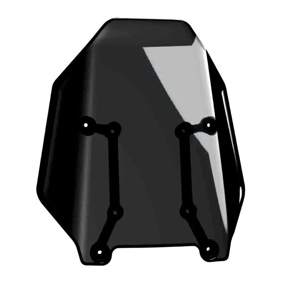 Motorcycle Windshield For 450Mt 20232024 Deflector With Noise Reduction And Wind Protection Black 9113335602229