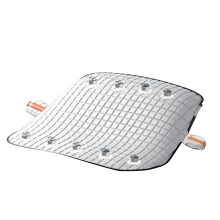 Car Windshield Snow Cover with Magnetic Secure Fit, TripleLayer Winter Frost Protector for SUV
