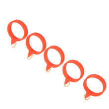 5 pezzi ganci per esca da canna L AllinOne gomma elastica argento