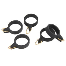 5pcs Rubber & Stainless Steel Fishing Rod Hook Keepers for Bait Tools