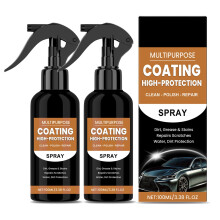 Car Scratch Remover and Detailing Spray, 3 in 1 Waterless Wash, Nano Protection Wax Polish (2PCS)