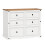 Mercers Furniture Corona White 6 Drawer Wide Chest 3