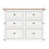 Mercers Furniture Corona White 6 Drawer Wide Chest 4