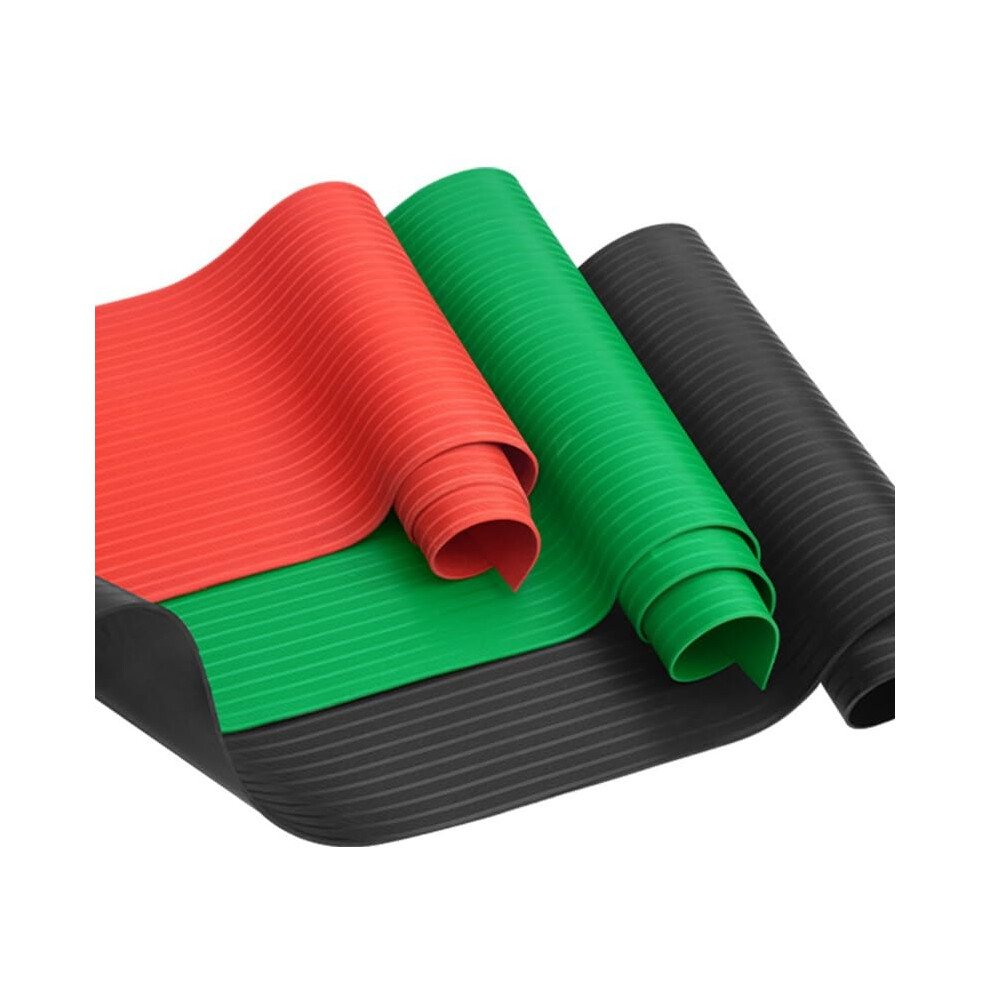 Voltage Insulation Mat 6000V Nonconductive Rubber Safety Mat For Electricians, Cuttable 3Ft Wide Red Dielectric Floor Mat 9099447356130