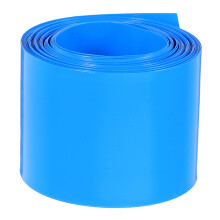 Battery Heat Shrink Tubing Blue PVC Sleeve for Scratch‑Resistant Battery Pack Protection 3m