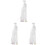 120Pièces Ceintures Élastiques Fixation Couches Bébé 3