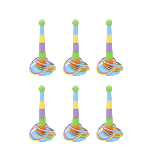 2Ensembles Jeu De Lancer D'anneaux Enfants Sûr