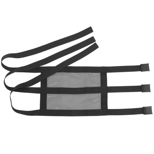 3Pièces Siège Escalade Nylon, Noir, Durable Compact Pour Plein Air