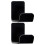 6Pièces Support Casque Noir Polyvalent Pour Usage Domestique 1