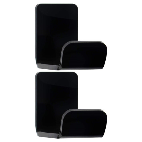 6Pièces Support Casque Noir Polyvalent Pour Usage Domestique