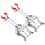 10Pièces Clip -Partition Clarinette Argent Durable Pour Maison 1