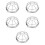 5Pcs Durable Metal Covers for Fire Sprinkler Heads 8