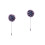 2Pièces Broche Costume Style Raffiné Pour 4