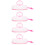 4Pièces Boîte À Lingettes Bébé Compacte Rose Pour Usage Extérieur 7