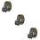 3Pièces Ceintures Nylon Tactiques Vertes Rapide Durable 9