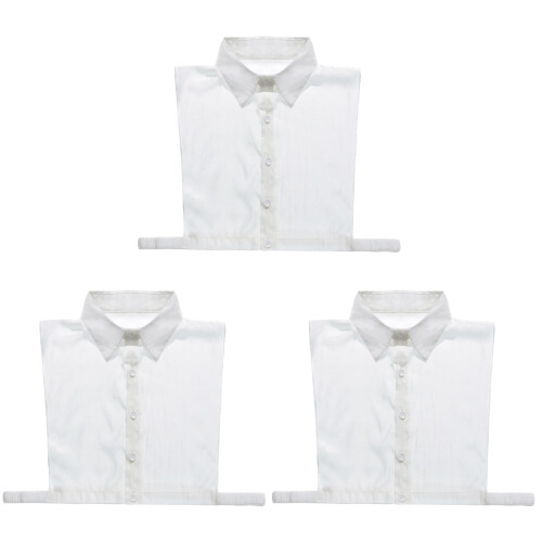 3Pièces Factice Femme Chemise Pour Pulls Robes 1