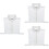 3Pièces Factice Femme Chemise Pour Pulls Robes 6