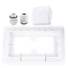 21Pièces Boîte Solaire ABS Pour Yacht Camping-Car