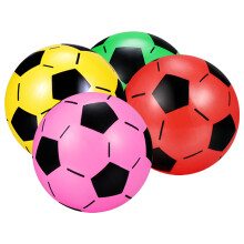 20Pièces Ballons De Foot Plastique Résistants Multicolores Enfants