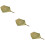 3Pièces Éventails Tressés Bambou Vert Portable Usage Estival 9