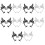 10Paires Wrap Boucles Oreilles Métal Durable 7
