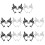 10Paires Wrap Boucles Oreilles Métal Durable 6