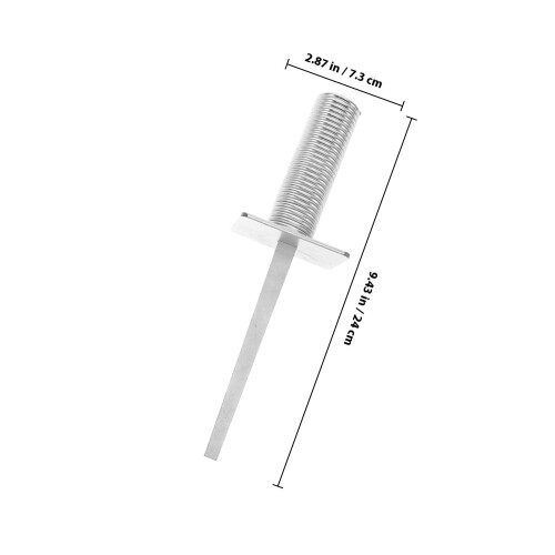 2Pièces Base Stable Football Argenté Usage Extérieur 1