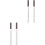 4Pièces Sourcils Micro-Fourchette Waterproof Durable 3