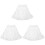 3Pièces Jupon Ajustable Pour Robe De Élégante 4