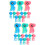 24Pièces Couvre-Crayons En Silicone Souple Pour Usage 7