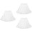 3Pièces Jupon Ajustable Pour Robe De Élégante 8