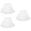 3Pièces Jupon Ajustable Pour Robe De Élégante 9