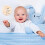 8Pièces Enseignes Bébé Bois Beige Pour 10