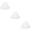 3Pièces Jupon Ajustable Pour Robe De Élégante 11