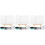 3Ensembles Tableaux Blancs Double-Face Compacts Pour Usage Éducatif 6