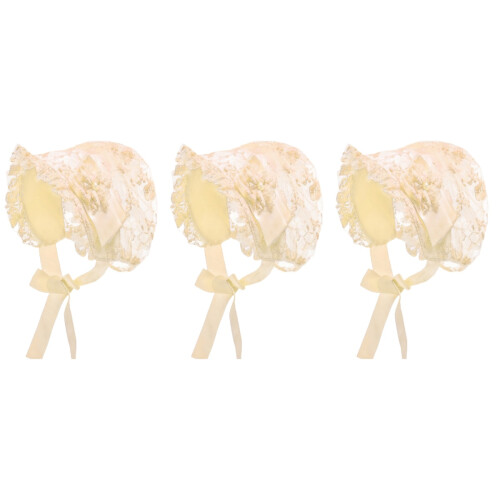 3Pièces Chapeaux Beige Bébé Accessoire Chic 2