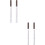 4Pièces Sourcils Micro-Fourchette Waterproof Durable 6