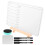 3Ensembles Tableaux Blancs Double-Face Compacts Pour Usage Éducatif 2