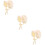 3Pièces Chapeaux Beige Bébé Accessoire Chic 8