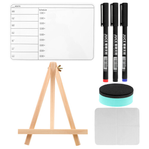 3Ensembles Tableaux Blancs Double-Face Compacts Pour Usage Éducatif 2