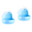 2Pcs Multifunction Hamster Carrier Case with Drinking Bottle Sky-Blue 4