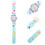 2Pièces Enfants Tableau Bracelet Silicone 9