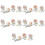20Pièces Mini Figurines Astronautes Blanches Pour Décor De Bureau 9