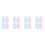 16Pièces Distributeurs Nail Remover Plastique Assorties 6