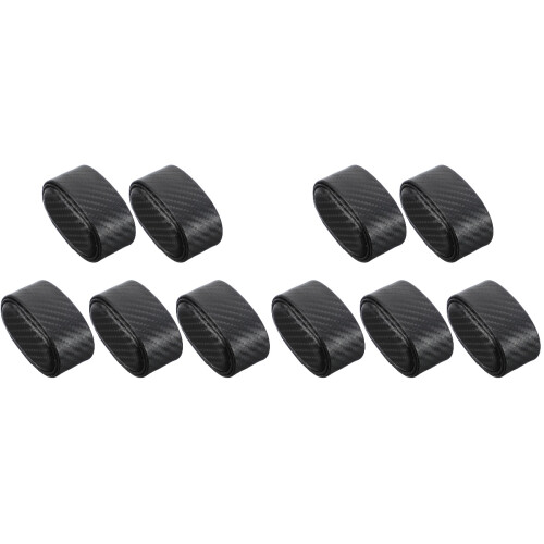 10Pièces Support Et Bracelet Noir PU Protecteurs 1