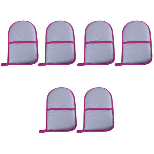 6Pièces Repassage Coton Protection Mains Anti-Brûlure 2
