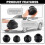 14PCS Tie Rod Boot Kit MultiSize Rubber Ball Joint Boot Replacement for Suspension Protection 2