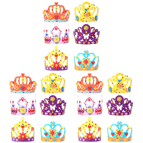 18Ensembles Kits Créatifs Couronne Et Coloré 1