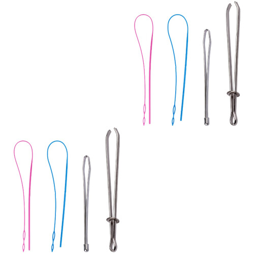 8Pièces Outils Drawstring Multicolores Durables Pour Couture Sport 2