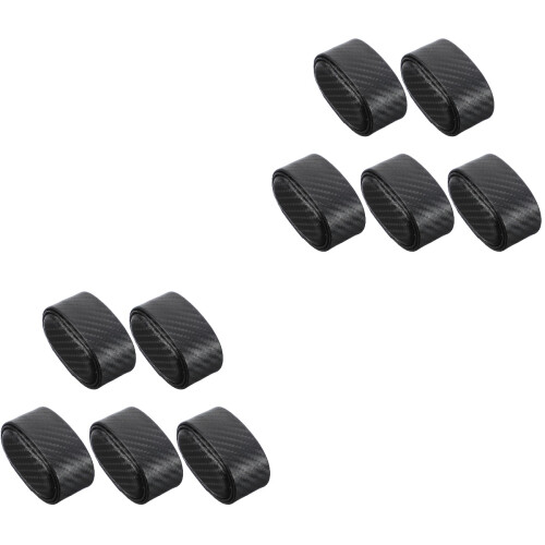 10Pièces Support Et Bracelet Noir PU Protecteurs 2